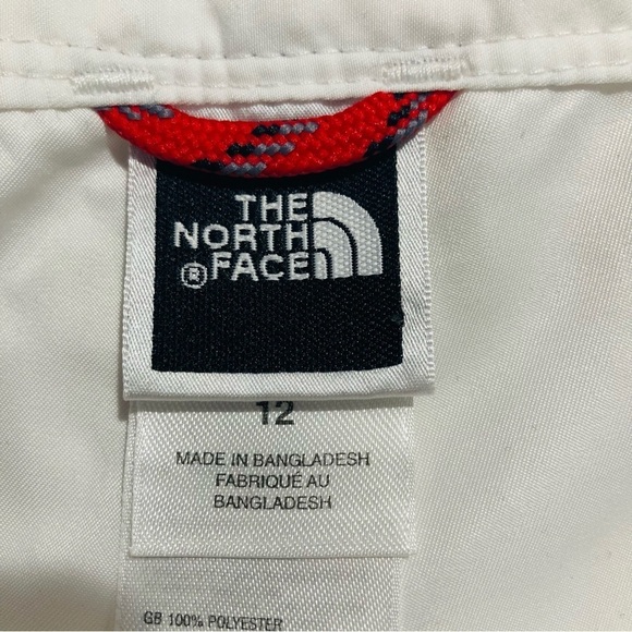 THE NORTH FACE Sz 12 Outdoor Capri Pants Many Pockets Drawstring Velcro Closure - Picture 8 of 9